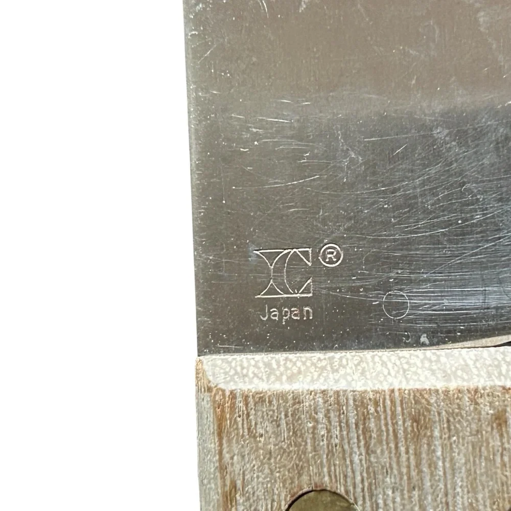 Armstrong Forge Vintage Japan Chef Knife Wooden‎ Handle XC Stainless Steel